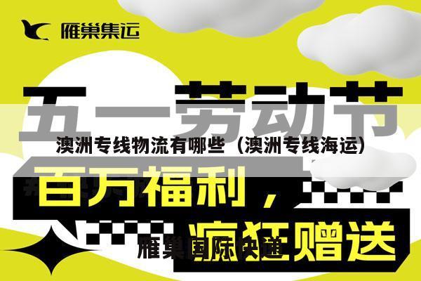 澳洲专线物流有哪些（澳洲专线海运）