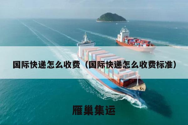 国际快递怎么收费（国际快递怎么收费标准）